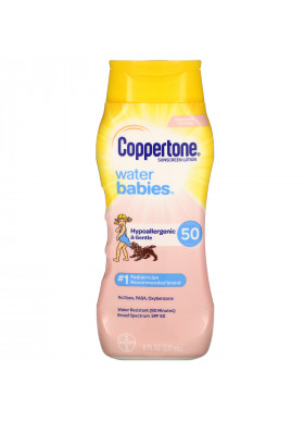 Coppertone, Water Babies, Sunscreen Lotion, SPF 50, 8 fl oz (237 ml)