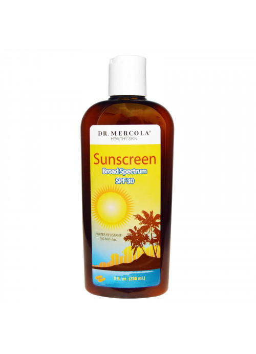 Dr. Mercola, Natural Sunscreen, SPF 30, 8 fl oz (236 ml)