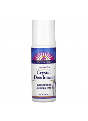 Heritage Store, Crystal Deodorant, Lavender, 3 fl oz (90 ml)