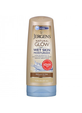 Jergens, Natural Glow, Wet Skin Moisturizer, Medium to Tan, 7.5 fl oz (221 ml)