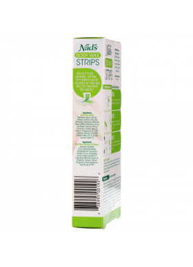 Nad's, Body Wax Strips, For Normal Skin, 24 Strips