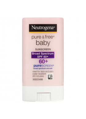 Neutrogena, Pure & Free Baby Sunscreen, SPF 60+, 0.47 oz (13 g)