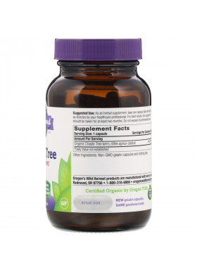 Oregon's Wild Harvest, Chaste Tree, 90 Gelatin Capsules