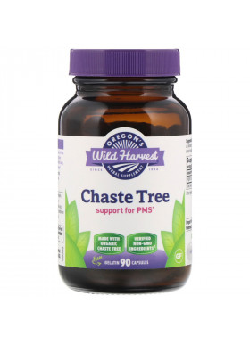 Oregon's Wild Harvest, Chaste Tree, 90 Gelatin Capsules