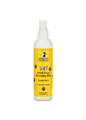 Charlie & Frank, Pet Smell Good Grooming Mist, Unscented,  8 fl oz (237 ml)