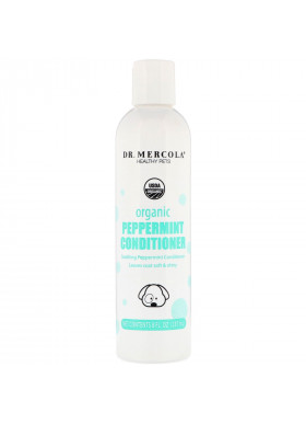 Dr. Mercola, Healthy Pets, Organic Peppermint Conditioner, for Dogs, 8 fl oz (237 ml)