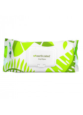 Earth Rated, Dog Wipes,  Unscented, 100 Wipes