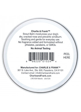 Charlie & Frank, Dog Snout Balm, 2 oz (56.6 g)