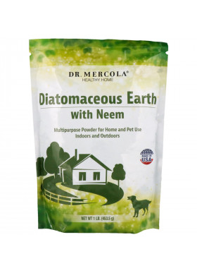 Dr. Mercola, Diatomaceous Earth with Neem, 1 lb (453.5 g)