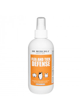 Dr. Mercola, Flea and Tick Defense, For Dogs and Cats, 8 oz (237 ml)