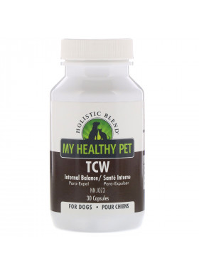 Holistic Blend, My Healthy Pet,  TCW, Internal Balance, For Dogs, 30 Capsules