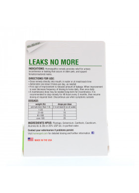 HomeoPet, Leaks No More, 15 ml