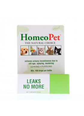 HomeoPet, Leaks No More, 15 ml