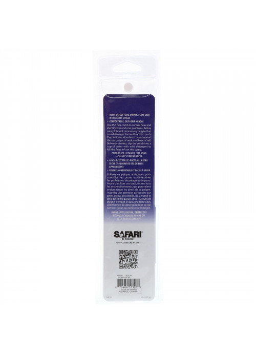 Safari, Dog Flea Comb for All Coat Types