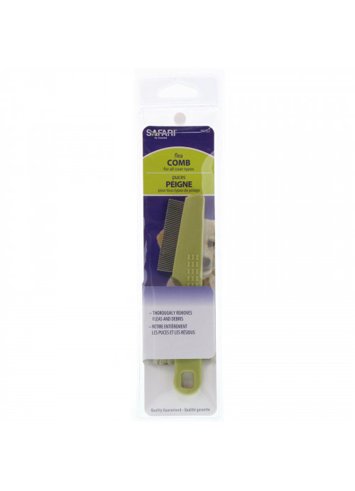 Safari, Dog Flea Comb for All Coat Types