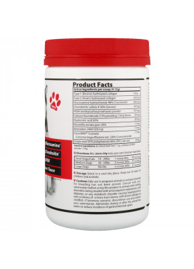 Vibrant Health, Joint + Hip, Supplement for Dogs & Cats, Beef Liver Flavor, 9.17 oz (260 g)