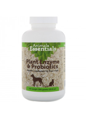 Animal Essentials, Plant Enzyme & Probiotics, For Dogs + Cats, 10.6 oz (300 g)