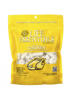 Cat-Man-Doo, Life Essentials, Freeze Dried Chicken, For Cats & Dogs, 5 oz (142 g)