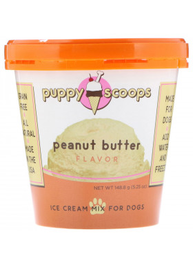 Puppy Cake, Ice Cream Mix For Dogs, Peanut Butter Flavor, 5.25 oz (148.8 g)