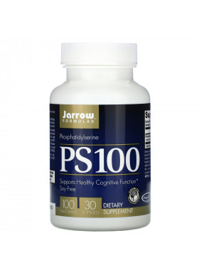 Jarrow Formulas, PS 100, Phosphatidylserine, 100 mg, 30 Softgels