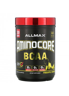 ALLMAX Nutrition, AMINOCORE BCAA, Pineapple Mango,  0.69 lbs (315 g)