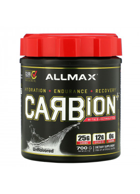 ALLMAX Nutrition, CARBion+ with Electrolytes, Unflavored, 24.7 oz (700 g)