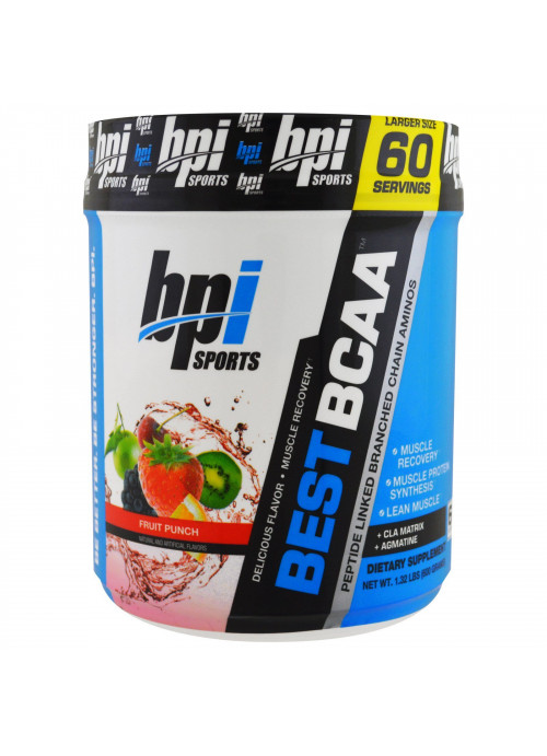 BPI Sports, Best BCAA. Fruit Punch, 1.32 lbs (600 g)