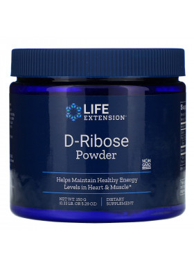 Life Extension, D-Ribose Powder, 5.29 oz (150 g)