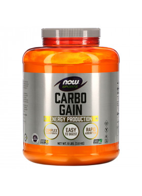 Now Foods, Sports, Carbo Gain, 8 lbs (3.6 kg)