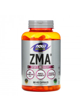 Now Foods, Sports, ZMA, Sports Recovery, 180 Capsules