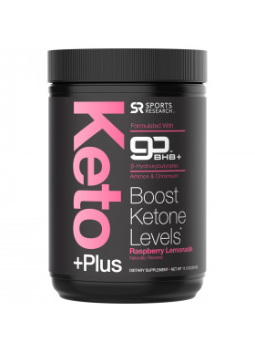 Sports Research, Keto Plus, GO BHB +, Raspberry Lemonade, 11.2 oz (318 g)