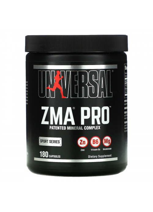 Universal Nutrition, Sport Series, ZMA Pro, 180 Capsules