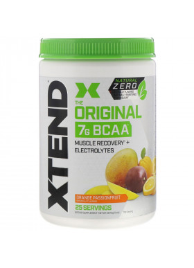 Xtend, The Original 7G BCAA, Natural Zero, Orange Passionfruit, 13 oz (367.5 g)