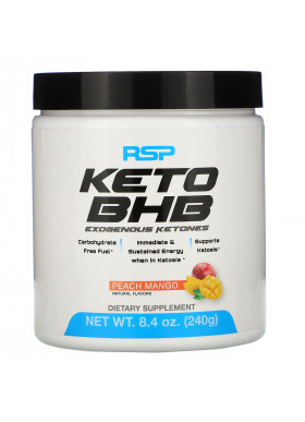 RSP Nutrition, Keto BHB, Peach Mango, 8.4 oz (240 g)