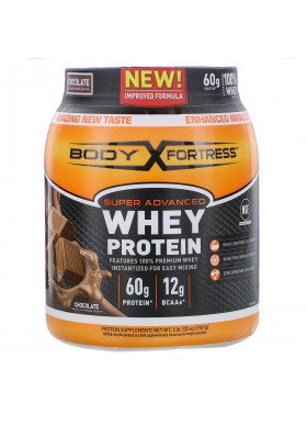 Body Fortress, Super Advanced Whey Protein, Chocolate, 2 lb (907 g)