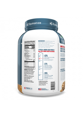 Dymatize Nutrition, ISO 100 Hydrolyzed, 100% Whey Protein Isolate, Peanut Butter, 3 lbs (1.4 kg)