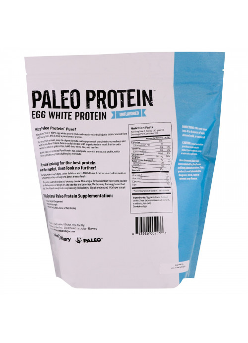 Julian Bakery, Paleo Protein, Egg White Protein, Unflavored, 2 lbs (907 g)