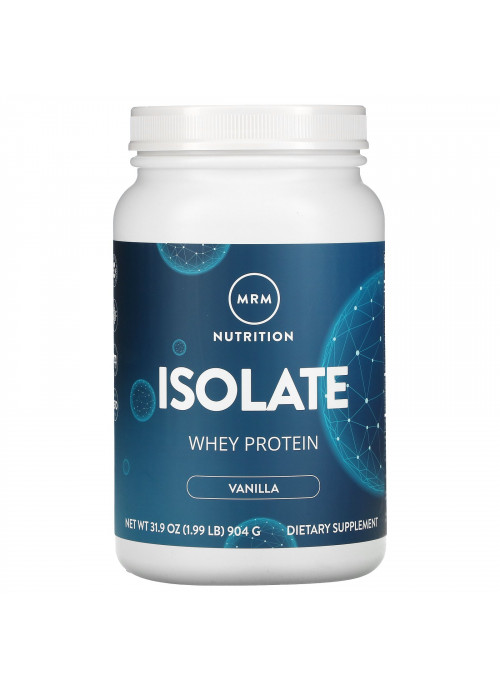 MRM, Isolate Whey Protein, Vanilla, 1.99 lb (904 g)