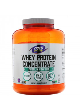 Now Foods, Sports, Whey Protein Concentrate, Unflavored, 5 lbs (2268 g)