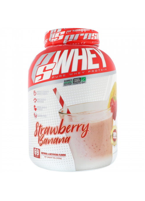 ProSupps, PS Whey, Strawberry Banana, 5 lb (2268 g)