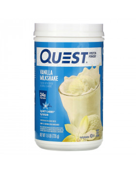 Quest Nutrition, Protein Powder, Vanilla Milkshake, 1.6 lb (726 g)