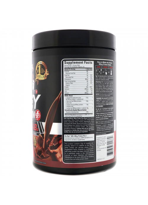Six Star, Six Star Pro Nutrition, 100% Whey Protein Plus, Elite Series, Triple Chocolate, 2 lbs (907 g)