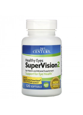 21st Century, Healthy Eyes SuperVision2, 120 Softgels