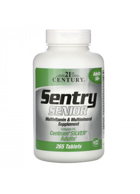 21st Century, Sentry, Multivitamin & Multimineral Supplement, Adults, 265 Tablets