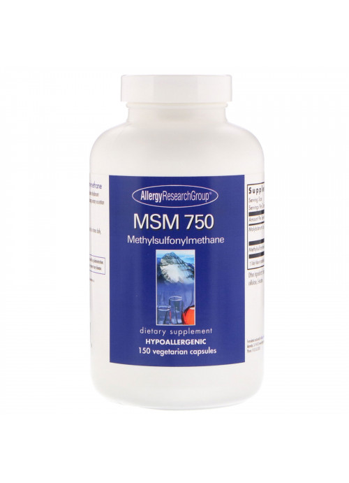 Allergy Research Group, MSM 750, 150 Vegetarian Capsules