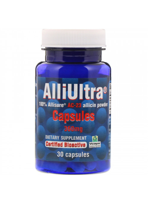 Allimax, AlliUltra Capsules, 360 mg, 30 Capsules