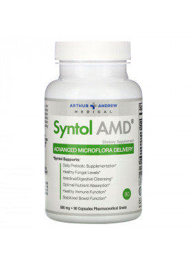 Arthur Andrew Medical, Syntol AMD, Advanced Microflora Delivery, 500 mg, 90 Capsules