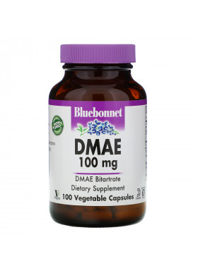 Bluebonnet Nutrition, DMAE, 100 mg, 100 Vegetable Capsules