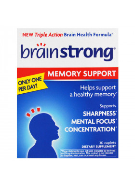 BrainStrong, Memory Support, 30 Caplets