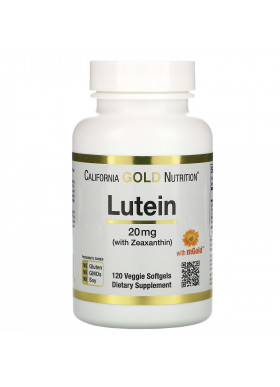 California Gold Nutrition, Lutein with Zeaxanthin, 20 mg, 120 Veggie Softgels